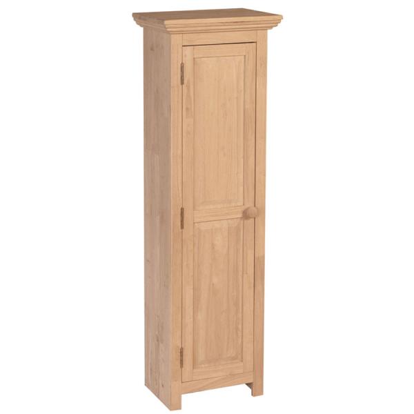 Parawood Storage Cabinet Natural, Unfinished Wooden Storage Cabinet